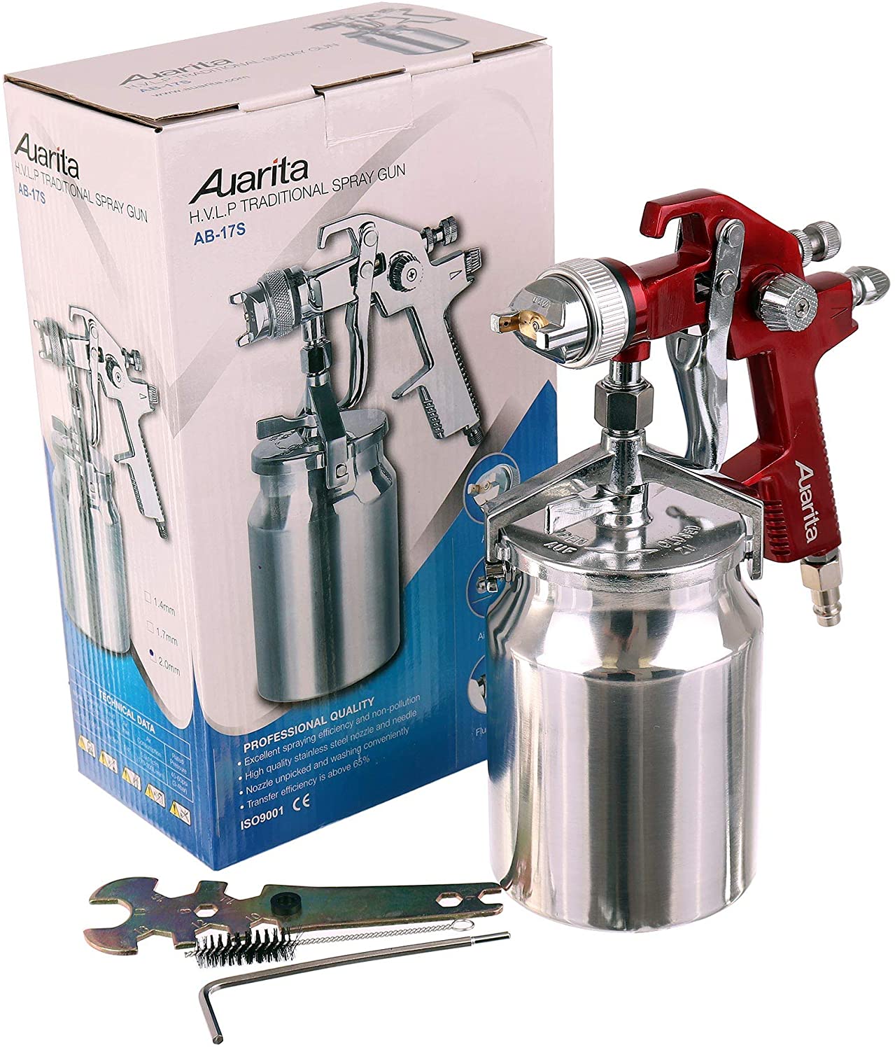 Striekacia pištoľ 2,0mm so spodnou nádržkou, objem: 1000ml