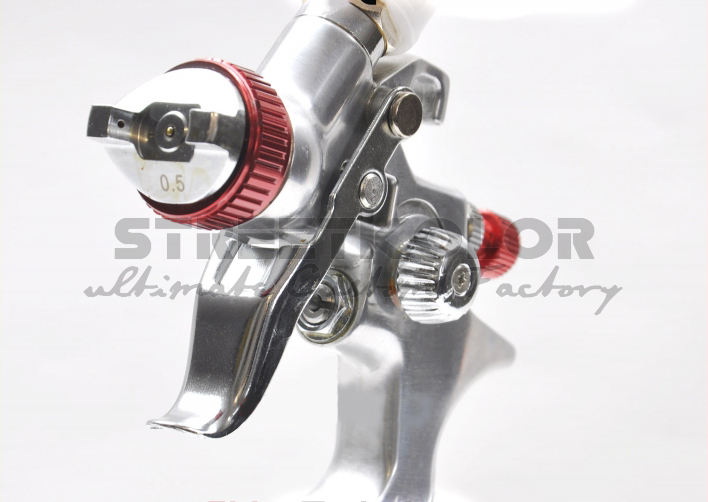 Set striekacích pištolí: Pištoľ 1,4mm + pištoľ 2,0mm + pištoľ 0,8mm + regulátor