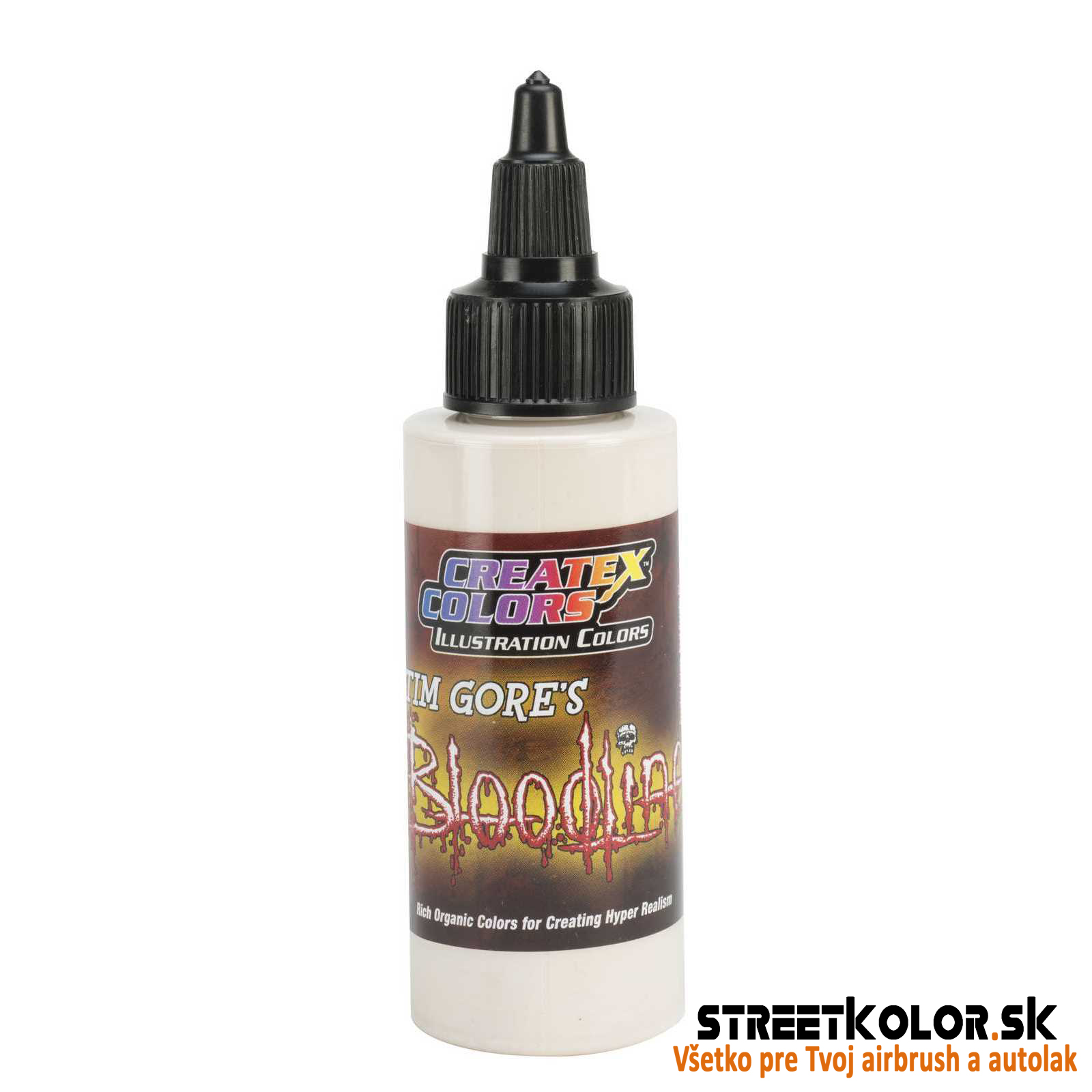 Ilustračná Svetlá béžová airbrush farba CreateX 60 ml