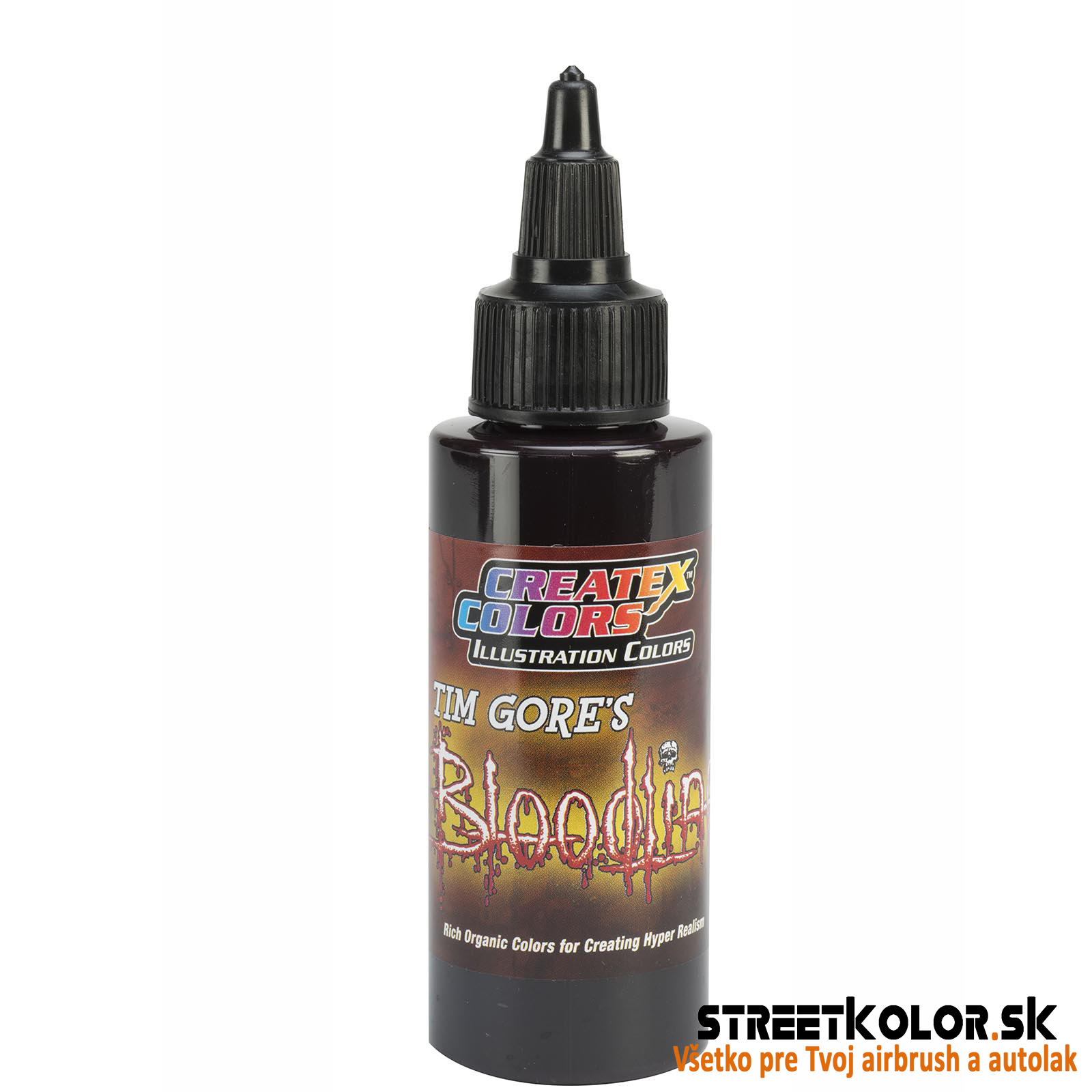 Ilustračná Tmavofialová airbrush farba CreateX 60 ml