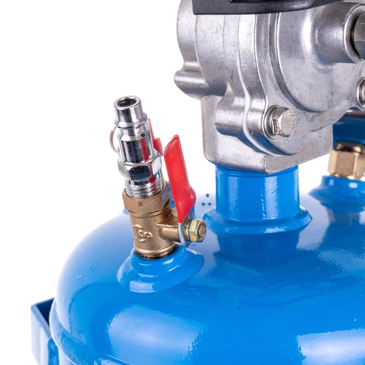 Inflator 12L do uderzeniowego pompowania kół opon, zawór przycisk spustowy