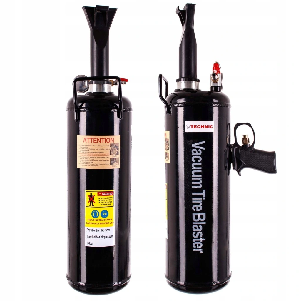 Inflator do kół 6L TC TECHNIC - typ Bazooka, działo ciśnieniowe