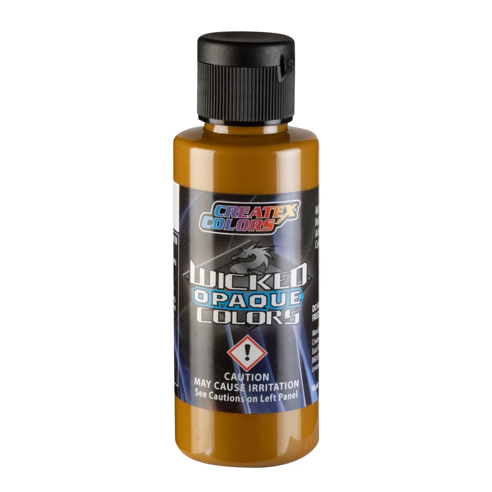 Wicked W091 żółta kryjąca farba do aerografu 60ml