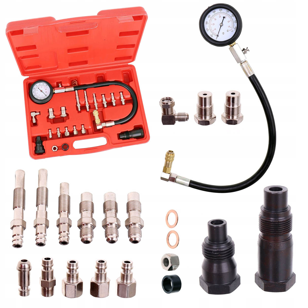 Diesel Engine Compression Tester Kit 0-70 Bar LT-A1017