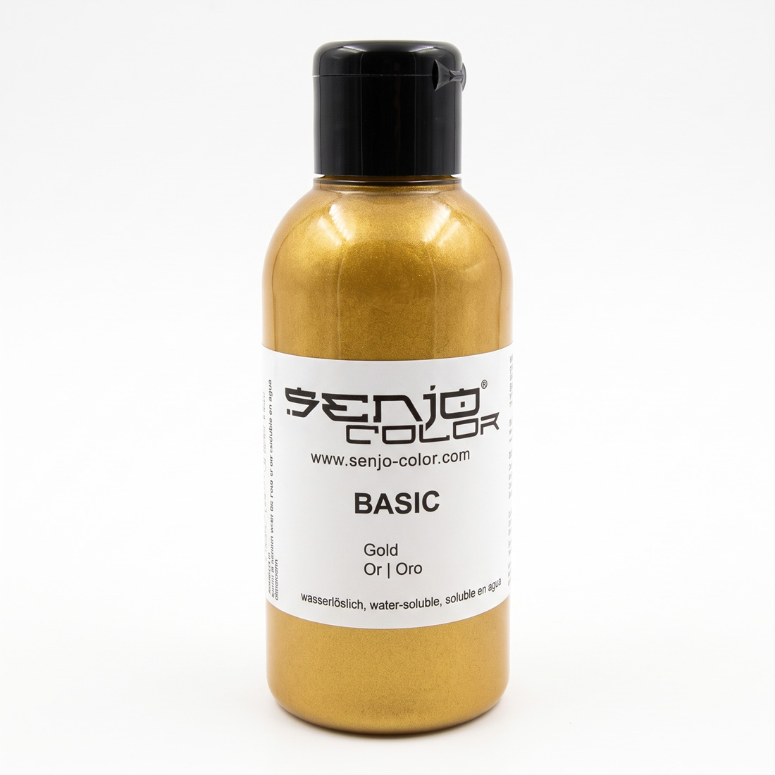 Senjo Color farba złota do bodypaintingu i tatuażu, 75ml