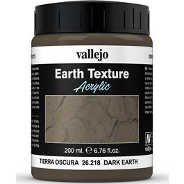 Vallejo 26.218 Diorama Effects Dark Earth - Ciemna ziemia 200ml