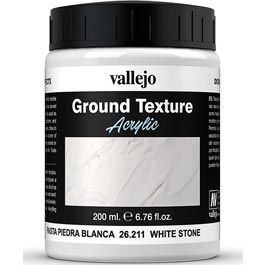 Vallejo 26.211 Diorama Effects White Stone Paste - Pasta biely kameň 200ml