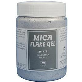 Vallejo 26.579 Diorama Effects Mica Flake Gel - Żel z płatkami miki 200ml