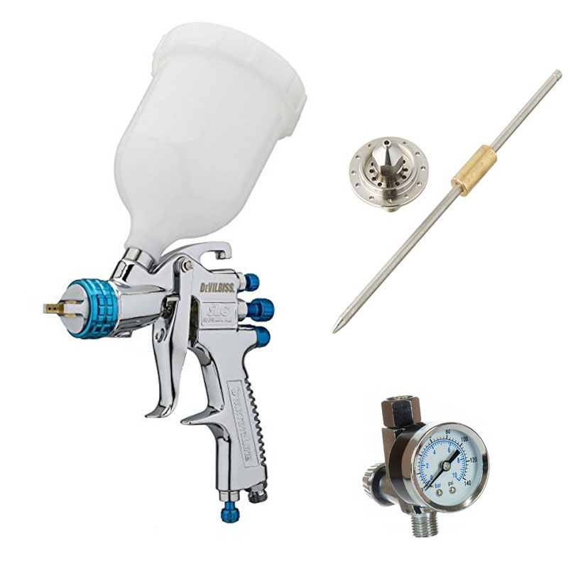 DeVilbiss SLG-620 1,3mm pistolet lakierniczy + Iglica dysza 1,8mm + reduktor