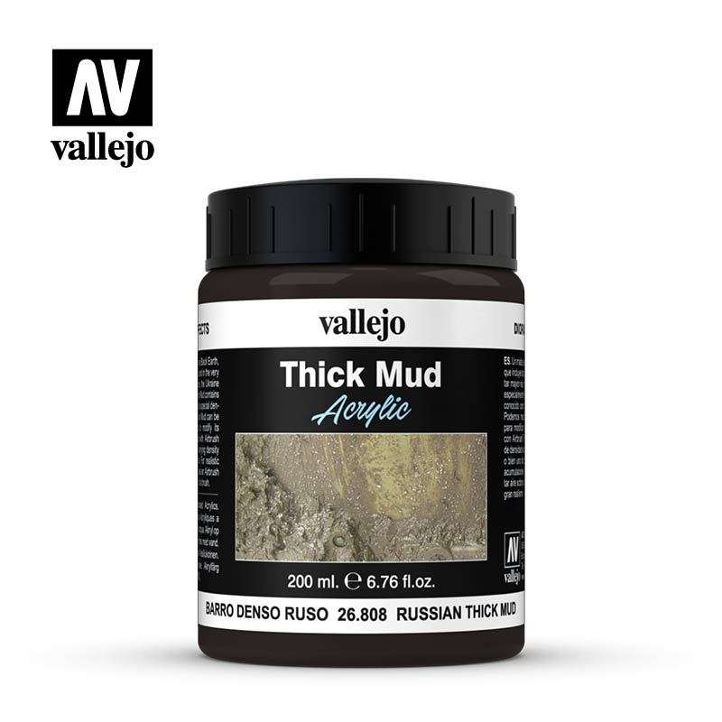 Vallejo 26.808 Diorama Effects Russian Thick Mud - Gęste rosyjskie błoto 200ml