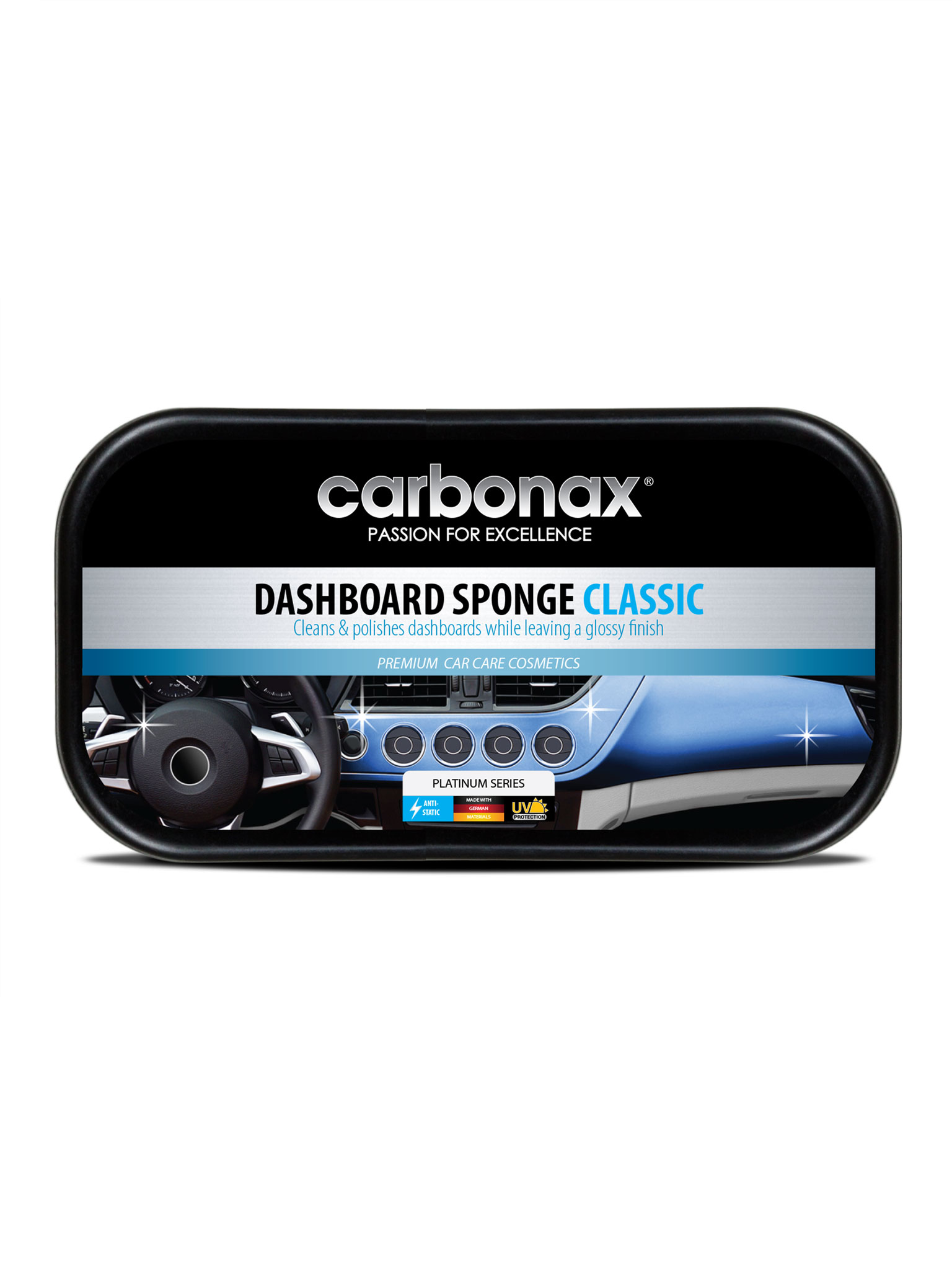 CARBONAX® gąbka do deski rozdzielczej i wnętrza - CLASSIC