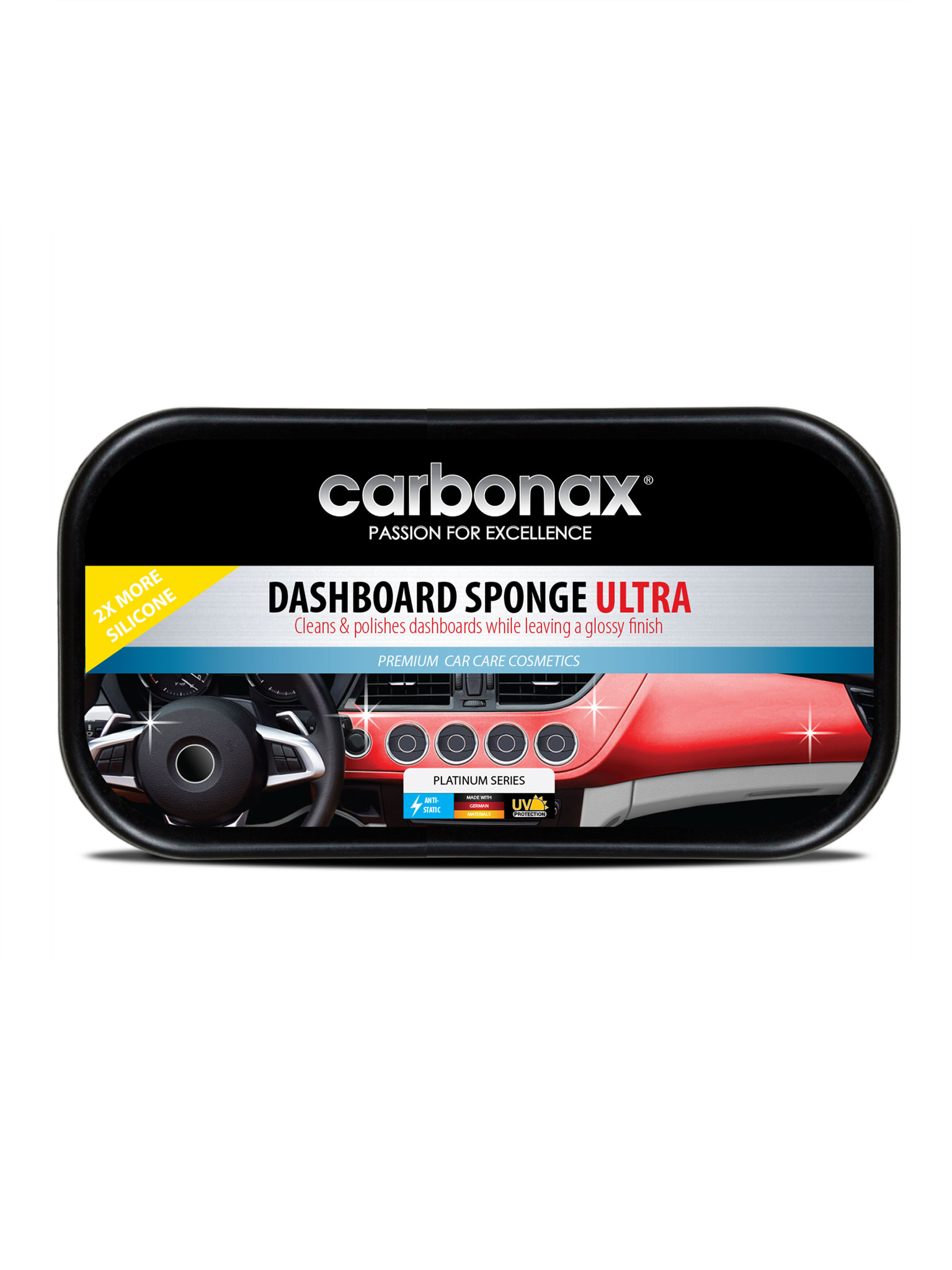 CARBONAX® gąbka do deski rozdzielczej i wnętrza - ULTRA