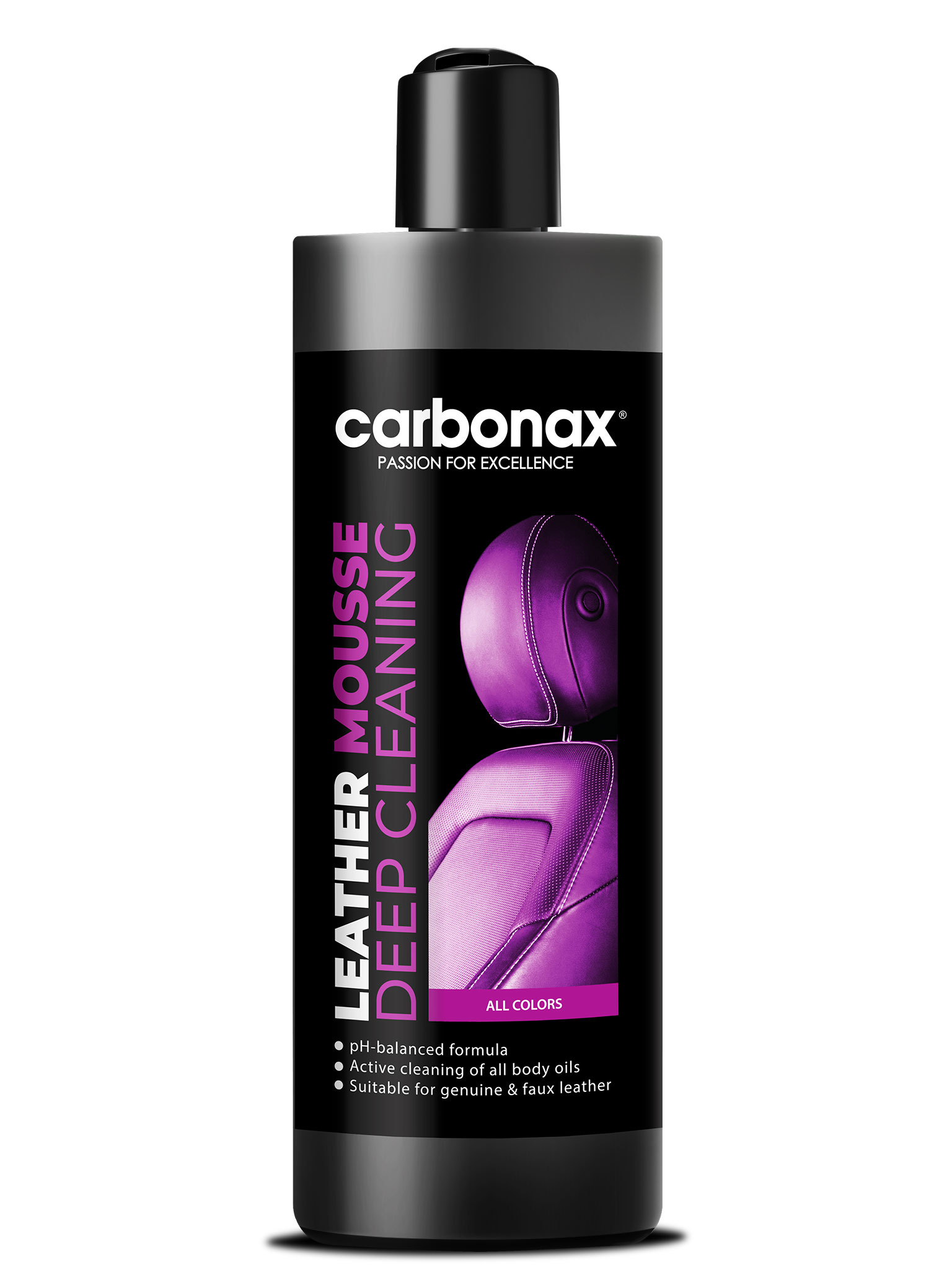 CARBONAX® pianka do czyszczenia skóry, wkład uzupełniający, pojemność 500ml