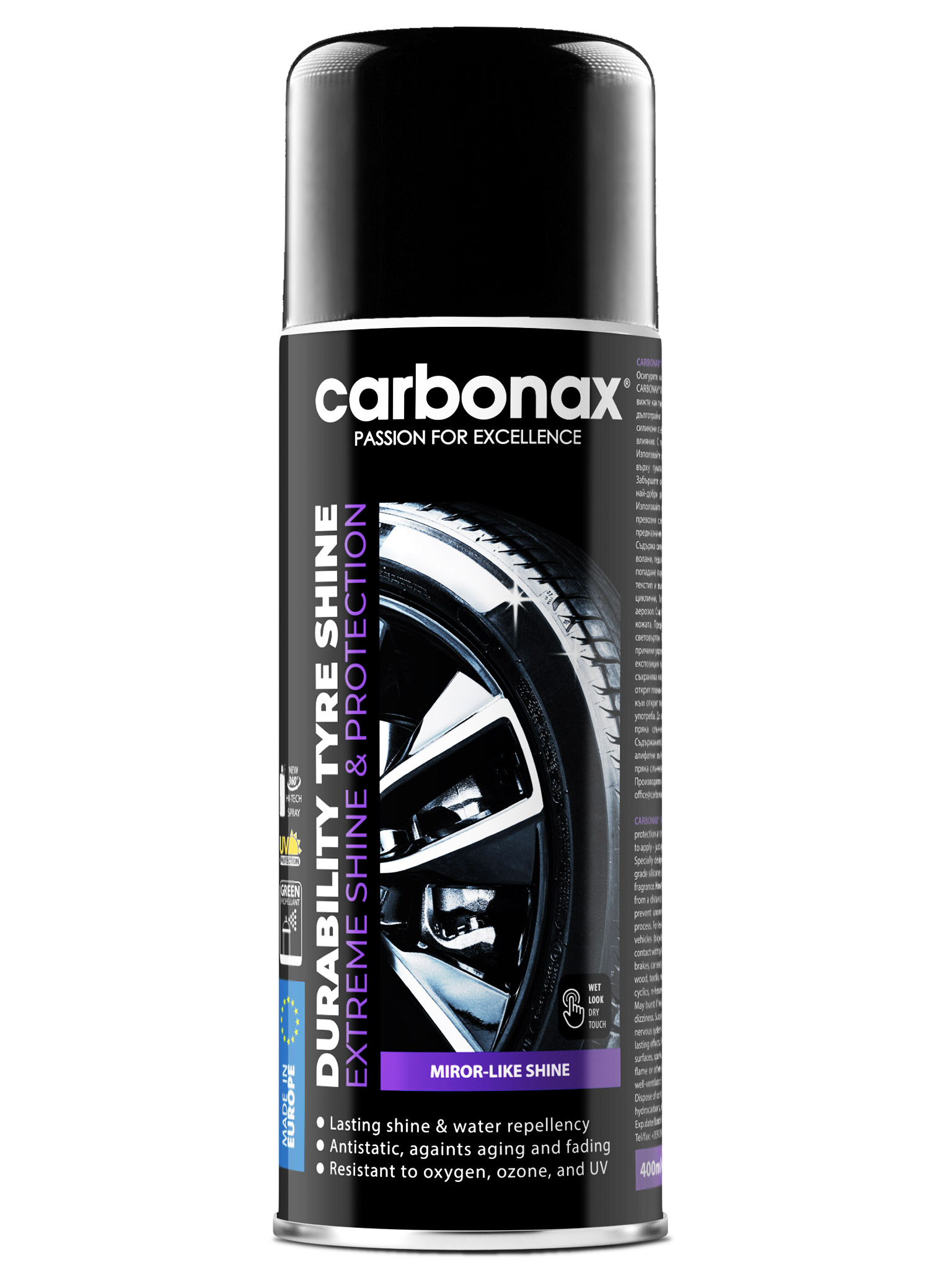 CARBONAX® Odnawacz połysku opon w sprayu, 400ml