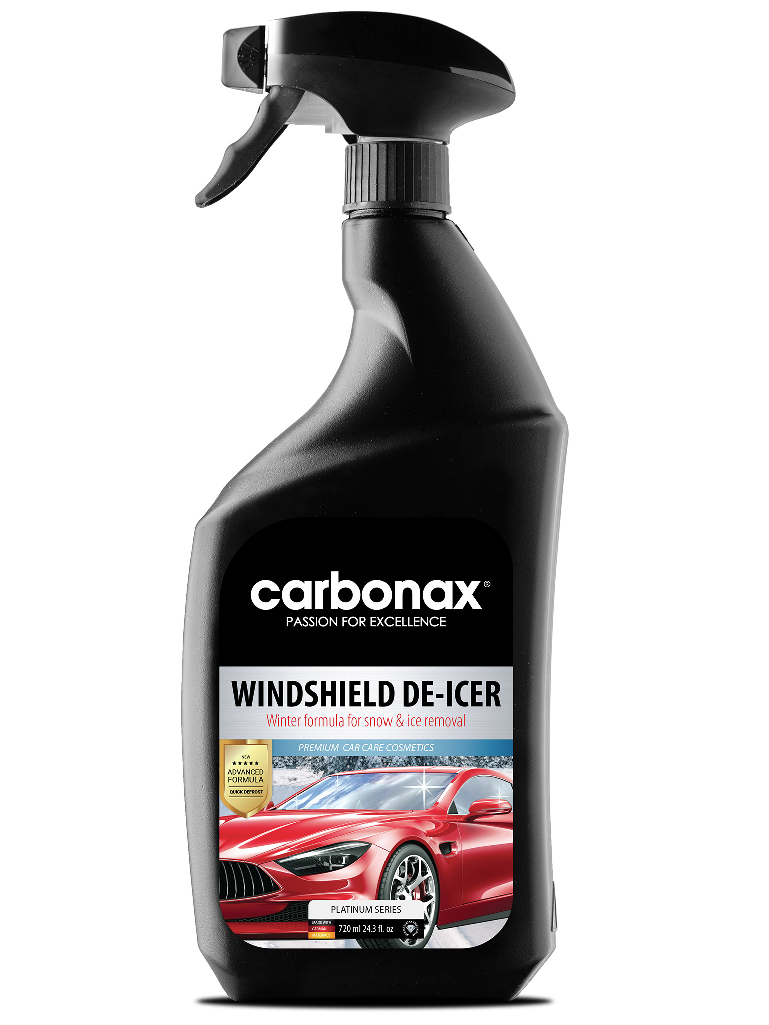 CARBONAX® odmrażacz do szyb, 720 ml