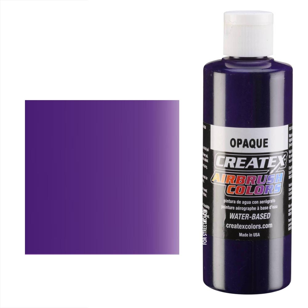CreateX 5202 Purpurowa farba do aerografu kryjąca 120 ml