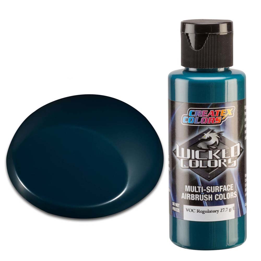 Wicked W084 zielona kryjąca farba do aerografu 60ml