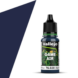 Vallejo Game Air 76.020 Imperial Blue - Ciemna niebieska farba do aerografu 18 ml