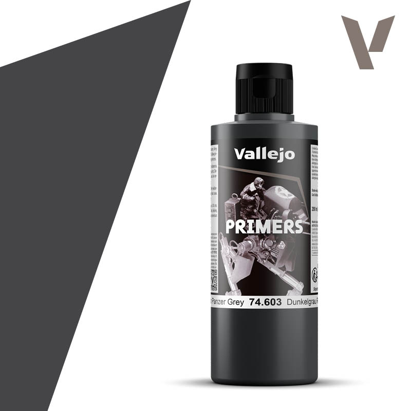 Vallejo 74.603 Surface Primer Dunkelgrau RAL7021 - Ciemnoszary podkład 200ml