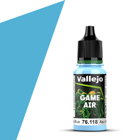 Vallejo Game Air 76.118 Sunrise Blue - Niebieska farba do aerografu 18 ml