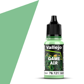 Vallejo Game Air 76.121 Ghost Green - Zielona farba do aerografu 18 ml