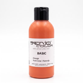 Senjo Color farba pomarańczowa do bodypaintingu i tatuażu, 75ml