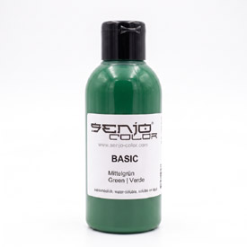Senjo Color farba zielona do bodypaintingu i tatuażu, 75ml