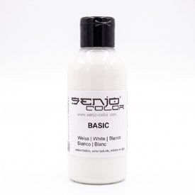 Senjo Color farba biała do bodypaintingu i tatuażu, 75ml