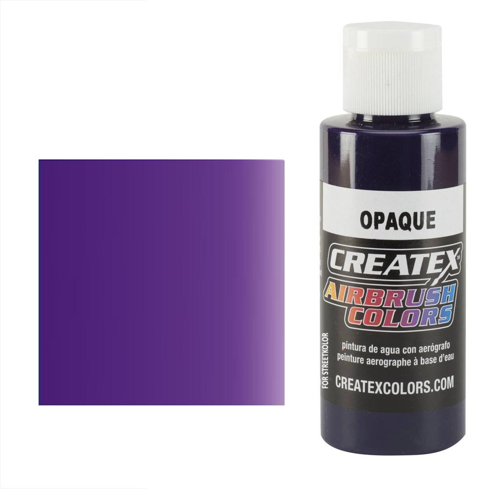 CreateX 5202 Purpurowa farba do aerografu kryjąca 60 ml