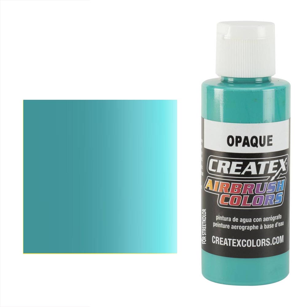 CreateX 5206 Aqua morski farba do aerografu kryjąca 60 ml