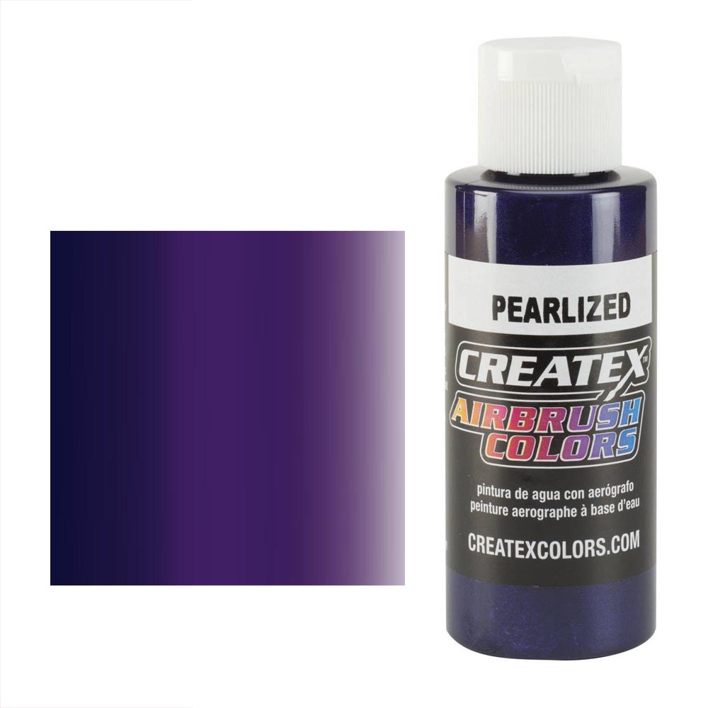 CreateX 5301 Purpurowa farba perłowa do aerografu 60 ml (Pearlized Purple)