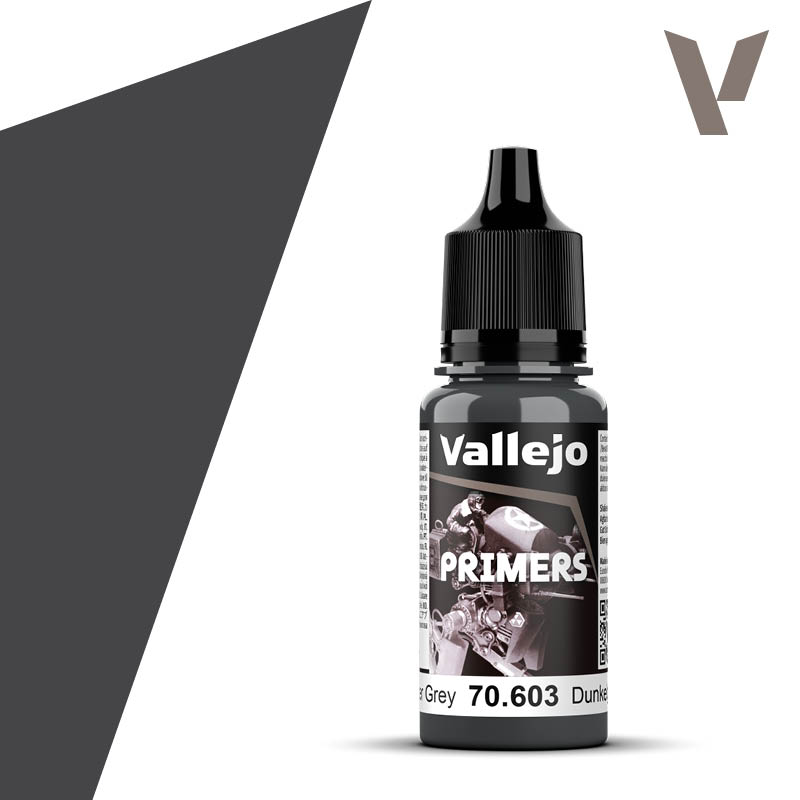 Vallejo 70.603 Surface Primer Dunkelgrau RAL7021 - Ciemnoszary podkład 18ml