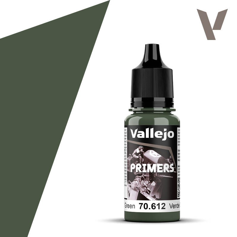 Vallejo 70.612 Surface Primer NATO Green / FS34094 - Podkład zielony NATO 18ml