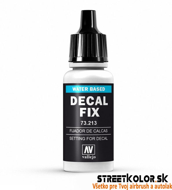 Vallejo 73.213 Decal Fix - Płyn do utrwalania kalkomanii 18ml