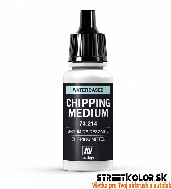 Vallejo 73.214 Chipping Medium - Medium do efektów zadrapań i odprysków 18ml