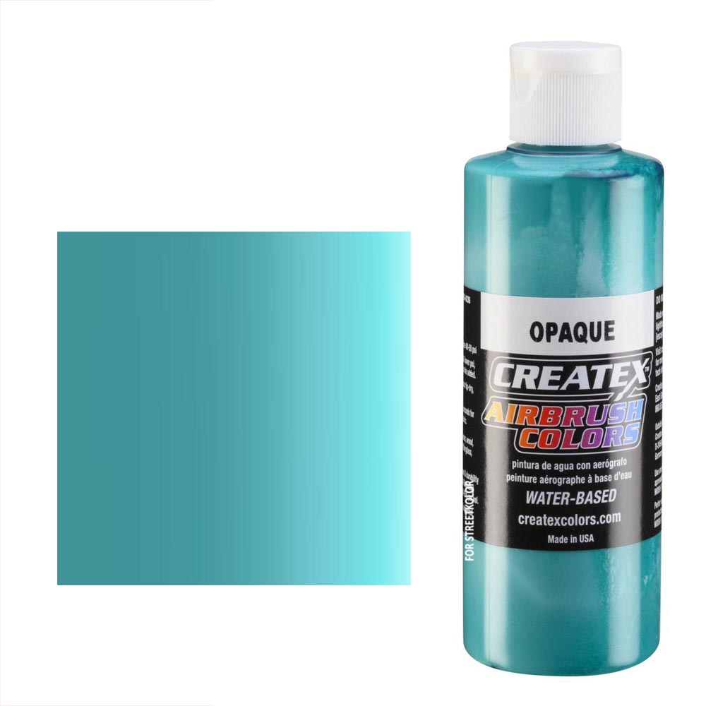 CreateX 5206 Aqua morski farba do aerografu kryjąca 120 ml