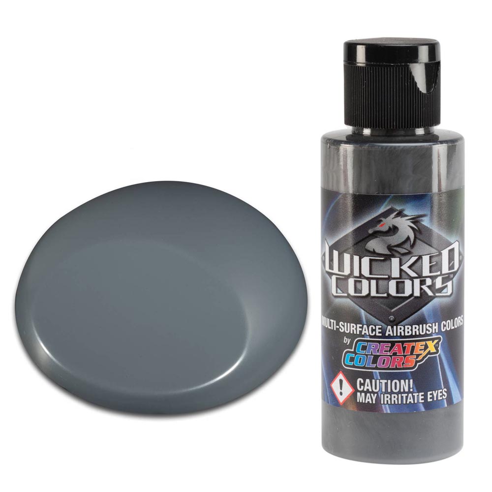 Wicked W014 Szara przezroczysta farba do aerografu 60ml