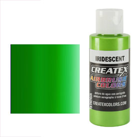 CreateX 5507 Zielona farba opalizująca do aerografu 60 ml (Iridescent Green)