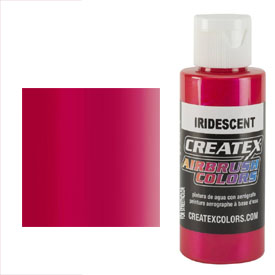 CreateX 5501 Czerwona farba opalizująca do aerografu 60 ml (Iridescent Red)