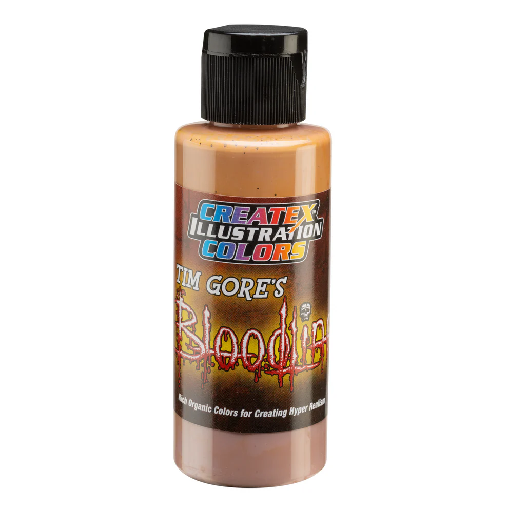 Ilustracyjna Jasna espresso farba do aerografu CreateX 60 ml – 5019 Lifeline Light Espresso