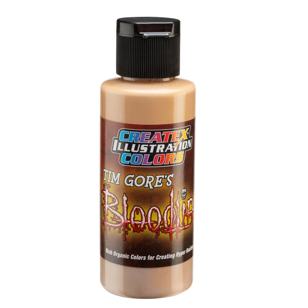 Ilustracyjna Ciemnobeżowa farba do aerografu CreateX 60 ml – Illustration Deep Natural 5027 Lifeline