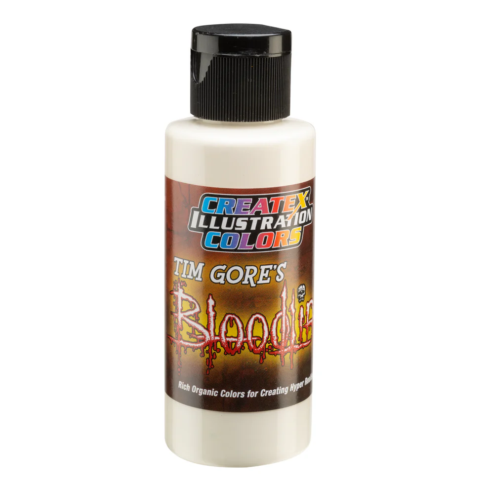 Ilustracyjna Beżowo-biała farba do aerografu CreateX 60 ml – Illustration Old Bone White 5035 Bloodline