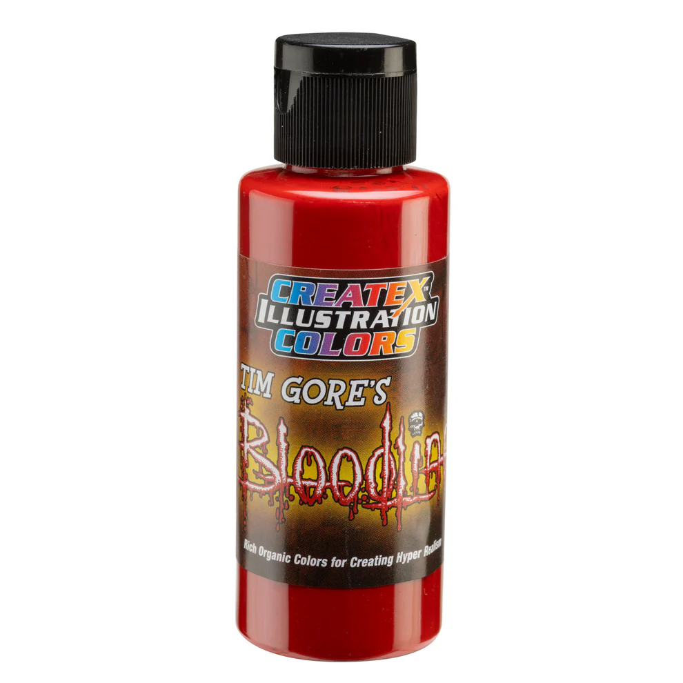 Ilustracyjna Czerwona farba do aerografu CreateX 60 ml – Illustration Bloodline Red 5039