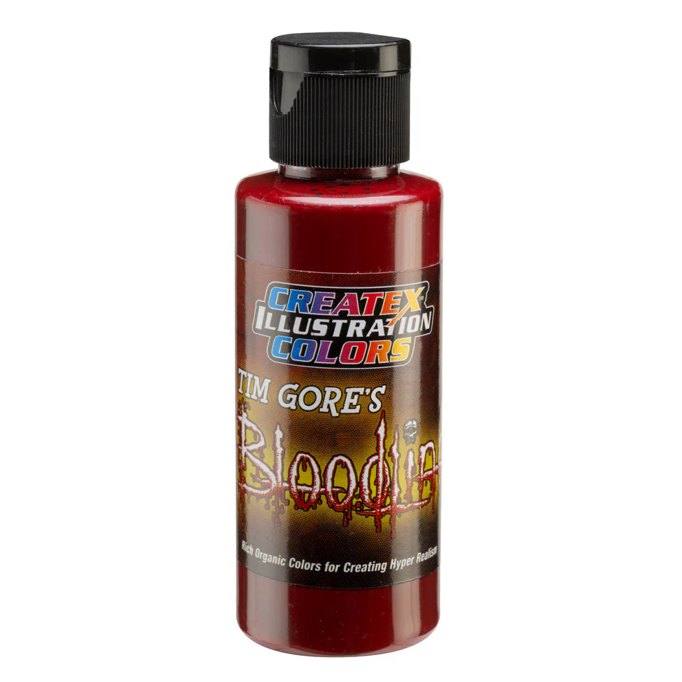 Ilustracyjna Karmazynowa farba do aerografu CreateX 5040 60 ml – Illustration Coagulated Crimson Bloodline