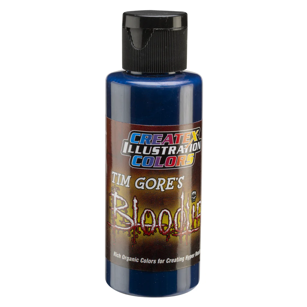 Ilustracyjna Niebieska farba do aerografu CreateX 5044 60 ml – Illustration Code Blue Bloodline