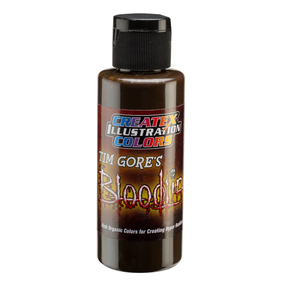 Ilustracyjna Brązowa farba do aerografu CreateX 5045 60 ml – Illustration Decay Bloodline