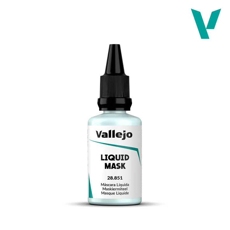 Vallejo 28.851 Liquid Mask - Płyn maskujący do aerografu 32ml