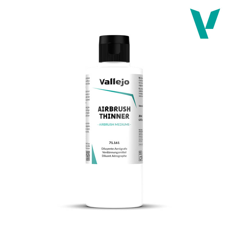 Vallejo 71.161 Airbrush Thinner - Rozcieńczalnik do farb aerografowych 200ml
