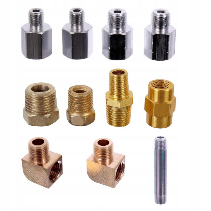 Tester ciśnienia oleju miernik 12 el. 0-500 PSI 0-35 BAR redukcje SK2121